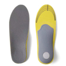 Load image into Gallery viewer, Orthopedic Cotton Insoles with Hard EVA Insert - Breathable Cushioned Shoe Inserts for Men &amp; Women