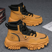 Load image into Gallery viewer, Men's Breathable High-Top Vintage British Work Boots