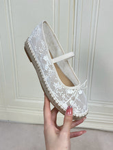 Load image into Gallery viewer, Women's Round Toe Mesh Chunky Sole Sneakers – White Low-Top Shoes