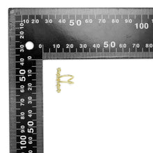 Load image into Gallery viewer, One Line CZ Click on Earring, Sku#LD556