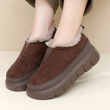 Load image into Gallery viewer, Women's Insulated Snow Boots – Soft Sole Slip-On Winter Boots | Black, Khaki, Brown