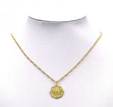 Load image into Gallery viewer, Gold CZ Clock Charm, Sku#LK684