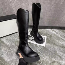 Load image into Gallery viewer, Chunky-Sole Over-the-Knee Boots