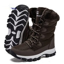 Load image into Gallery viewer, Women's Faux Fur Winter Snow Boots - Warm Mid-Height Soft Sole Casual Boots