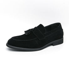 Load image into Gallery viewer, Men's Tassel Loafers - Casual Slip-On Shoes with Rubber Sole
