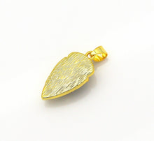 Load image into Gallery viewer, Gold Colorful Teardrop Gemstone Charm, Sku#LY08