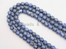 Load image into Gallery viewer, Quality Plated Facete Blue Sodalite Beads, sku#429