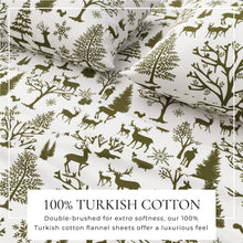 Load image into Gallery viewer, Turkish Cotton Flannel Sheet - Lakeview Collection