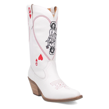 Load image into Gallery viewer, Dingo Queen A Hearts - Women's Leather Cowgirl Boots