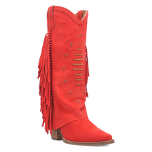 Load image into Gallery viewer, Dingo Spirit Trail  - Women's Suede Leather Cowgirl Boots