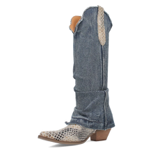 Load image into Gallery viewer, Dingo Shabby - Women's Denim Cowgirl Boots
