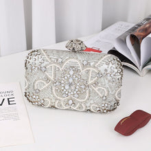 Load image into Gallery viewer, Diamond Embellished Beaded Evening Clutch Bag (MAC302)