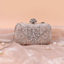 Load image into Gallery viewer, Diamond Embellished Beaded Evening Clutch Bag (MAC302)