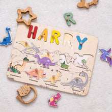 Load image into Gallery viewer, Dinosaurs Name Board