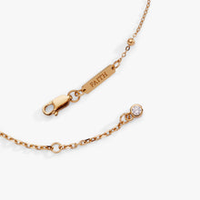 Load image into Gallery viewer, Cross Delicate Pave Crystal Beaded Strand Bracelet