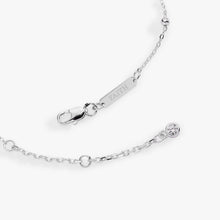 Load image into Gallery viewer, Cross Delicate Pave Crystal Beaded Strand Bracelet