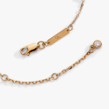 Load image into Gallery viewer, Star of David Delicate Pave Beaded Chain Bracelet