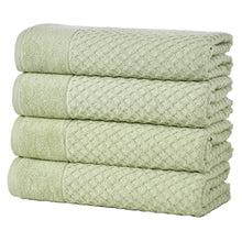 Load image into Gallery viewer, Cotton Diamond Waffle Weave Bath Towel Set - Grayson Collection