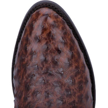 Load image into Gallery viewer, Dan Post Pershing Mens Ostrich Leather Cowboy Boots
