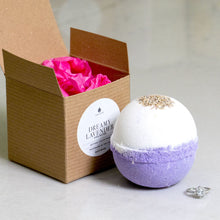 Load image into Gallery viewer, Dreamy Lavender 10oz Mystery Jewelry Bath Bomb