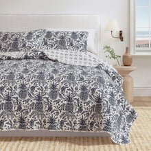 Load image into Gallery viewer, Coastal Printed Cotton Quilt Set - Bernice Collection