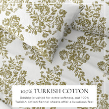 Load image into Gallery viewer, Turkish Cotton Flannel Sheet - Belle Collection