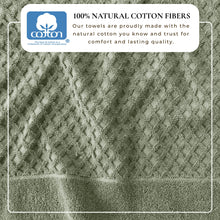 Load image into Gallery viewer, Cotton Diamond Waffle Weave Bath Towel Set - Grayson Collection