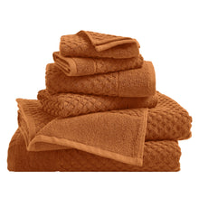 Load image into Gallery viewer, Cotton Diamond Waffle Weave Bath Towel Set - Grayson Collection