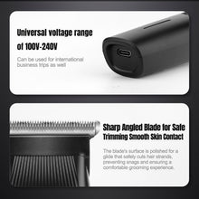 Load image into Gallery viewer, Beard Trimmer, 3 in 1 Hair Clippers and Mens Grooming Kit, Face, Nose, Ear Hair Trimmer - Black