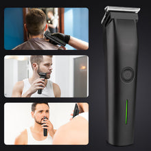 Load image into Gallery viewer, Beard Trimmer, 3 in 1 Hair Clippers and Mens Grooming Kit, Face, Nose, Ear Hair Trimmer - Black