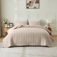 Load image into Gallery viewer, Gauze-Inspired Texture Quilt Set - Wave Stitch Collection