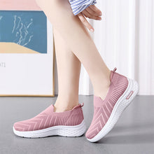 Load image into Gallery viewer, Women's Mesh Slip-On Sneakers | Breathable Lightweight Flat Walking Shoes