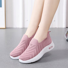 Load image into Gallery viewer, Women's Mesh Slip-On Sneakers | Breathable Lightweight Flat Walking Shoes