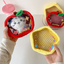 Load image into Gallery viewer, Cute Cartoon Plush Stroller Bag for Kids – Multi-Purpose Baby Accessory Bag