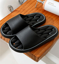 Load image into Gallery viewer, Unisex Non-Slip EVA Bathroom Slippers | Waterproof Hollow Thick Sole House Shoes