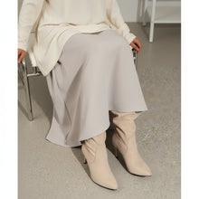 Load image into Gallery viewer, Women's Suede Stiletto Pointed-Toe Boots – High Heel Slip-On Winter Boots