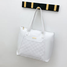 Load image into Gallery viewer, Diamond-Embossed Large-Capacity Tote Bag