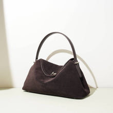 Load image into Gallery viewer, Women's Genuine Suede Leather Crossbody Bag – Minimalist Urban Style
