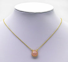 Load image into Gallery viewer, Gold Teardrop Gemstone Charm, Sku#LY21C