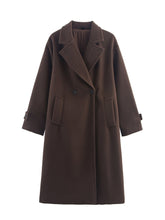 Load image into Gallery viewer, Womens Loose Elegant And Minimalist Long Coat