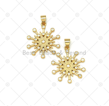 Load image into Gallery viewer, CZ North Star Shape Charm, Sku#LK546
