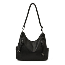 Load image into Gallery viewer, Women's Retro Bucket Crossbody Bag – High-Capacity PU Leather Shoulder Bag