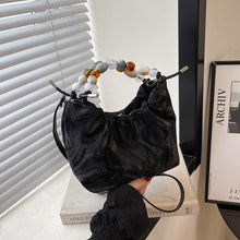 Load image into Gallery viewer, Pleated Pearl Crossbody Bag