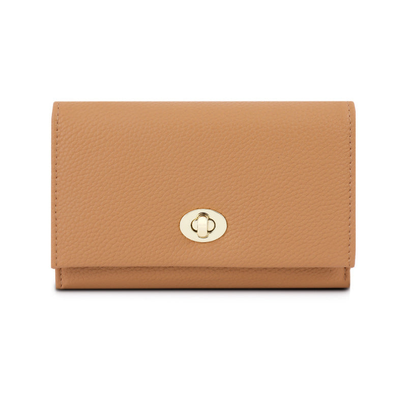 Women's PU Leather Wallet with Lock Closure | Influencer Style | Sarah Express