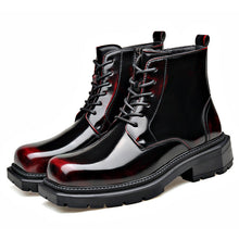 Load image into Gallery viewer, Women's Insulated Side Zipper Boots - Wedge Heel High Shaft Winter Boots with Rubber Sole
