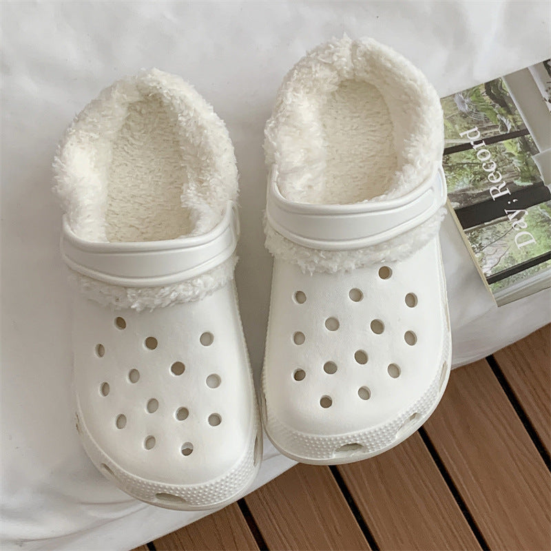 Fleece-Lined Detachable Shoe Covers - Winter Warm Insulated Footwear Protection