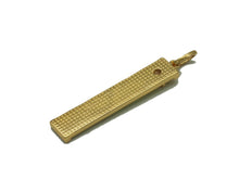 Load image into Gallery viewer, CZ Enamel Good Kiss Love Words On Long Bar Charm, Sku#LK651