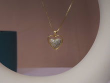 Load image into Gallery viewer, CZ Heart Charm, Sku#LK632