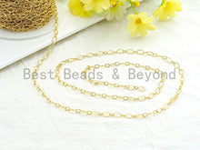 Load image into Gallery viewer, 5x8mm Texturized Oval link chain, wholesale chain, unfinished chain, sku#E501