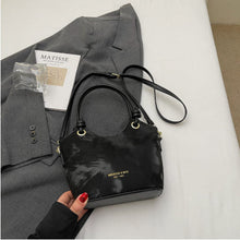 Load image into Gallery viewer, Korean Chic Tote Bag for Women - Versatile Crossbody Bucket Bag with Patchwork Design
